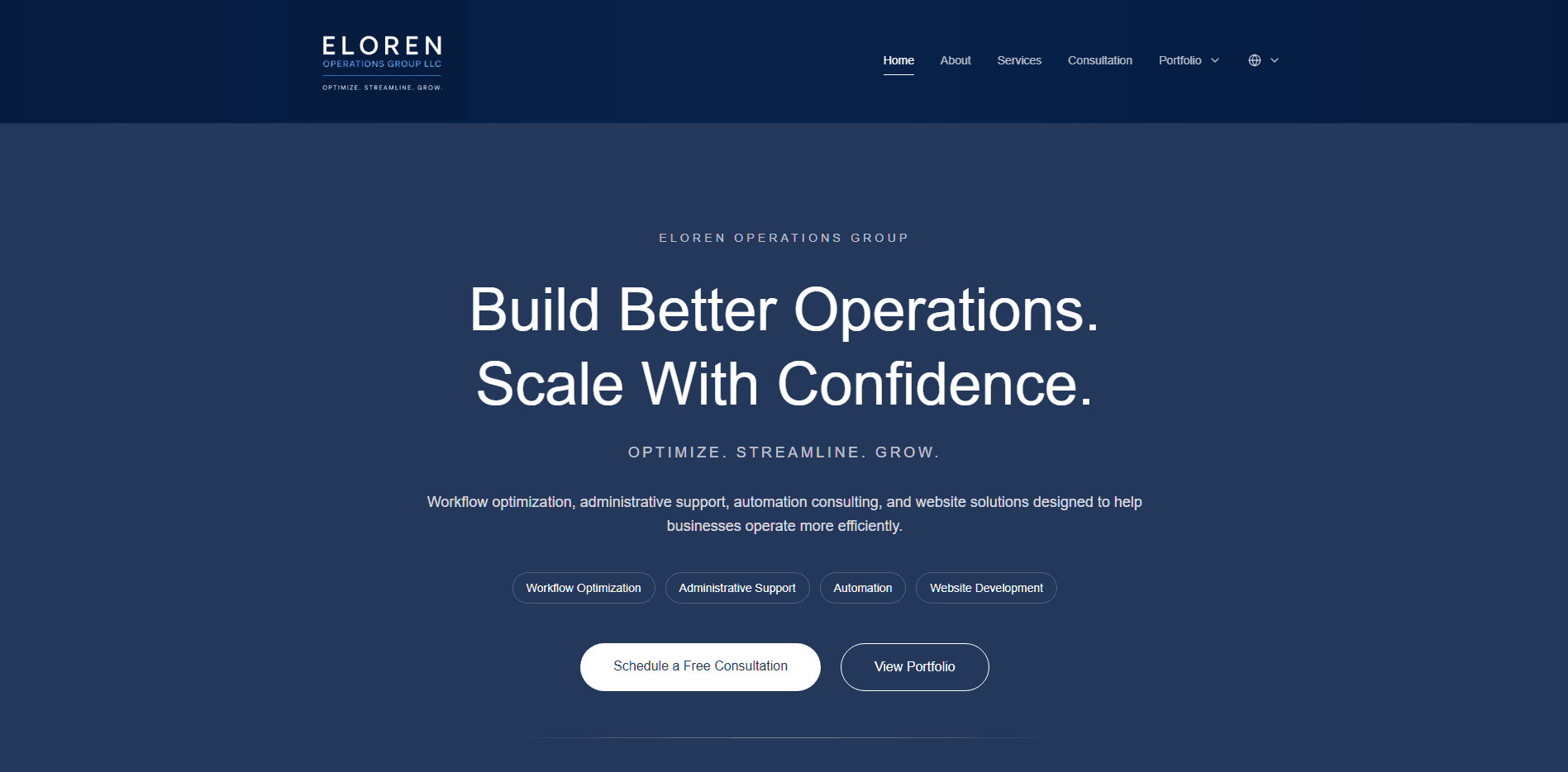 Website Modernization Homepage