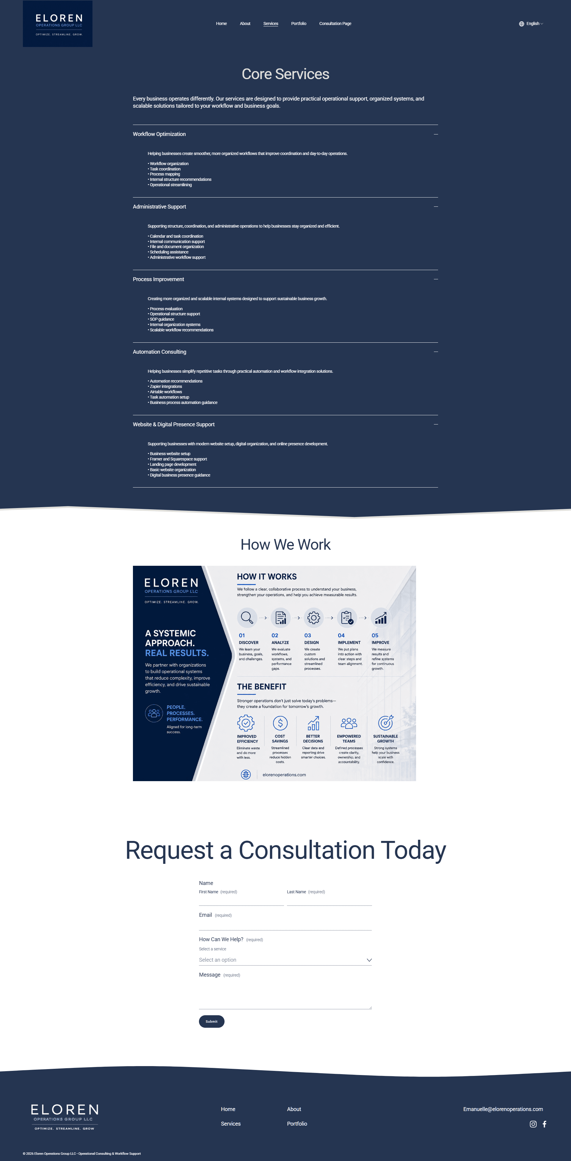 Consultation Page